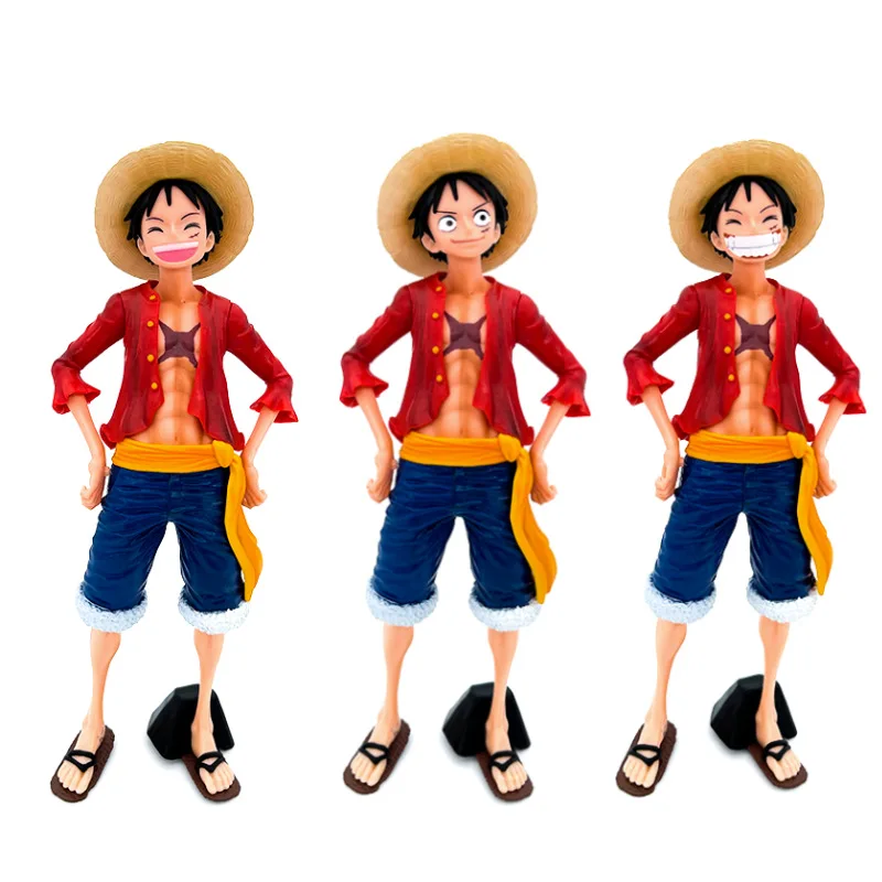 One Piece Luffy Face-Changing Action Figure 28cm 5