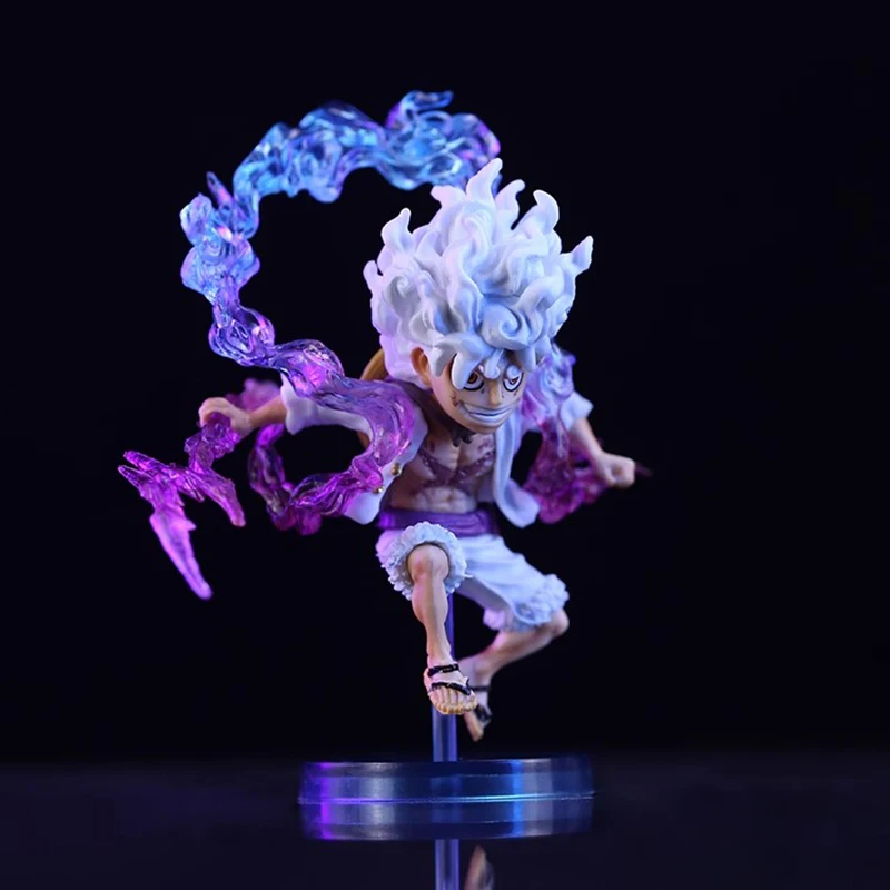 פיגורת אקשן One Piece לופי Gear 5 אל השמש ניקה 10 ס״מ (One Piece Luffy Gear 5 Sun God Nika 10cm Action Figure) 5