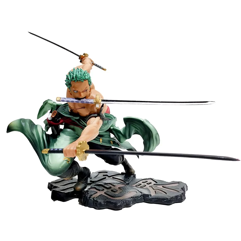 One Piece Roronoa Zoro GK Action Figure 10cm 3