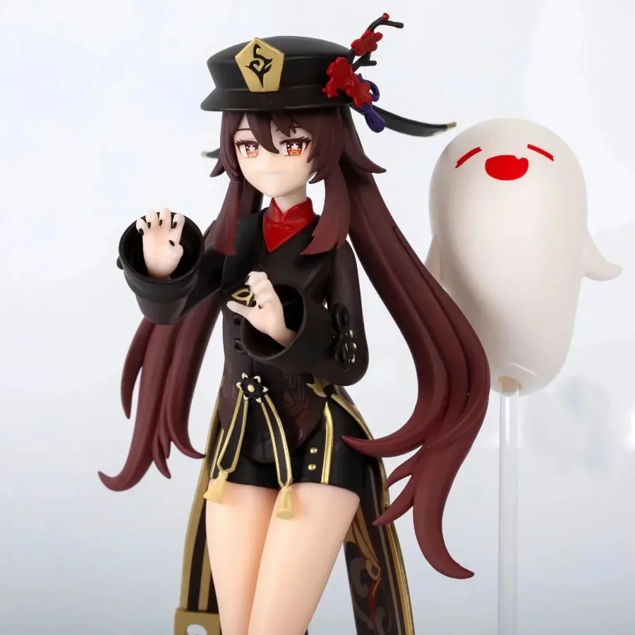 Genshin Impact דמות הו טאו לשולחן PVC 20 ס"מ (Genshin Impact Hu Tao Figure Desktop PVC Model 20cm) 3