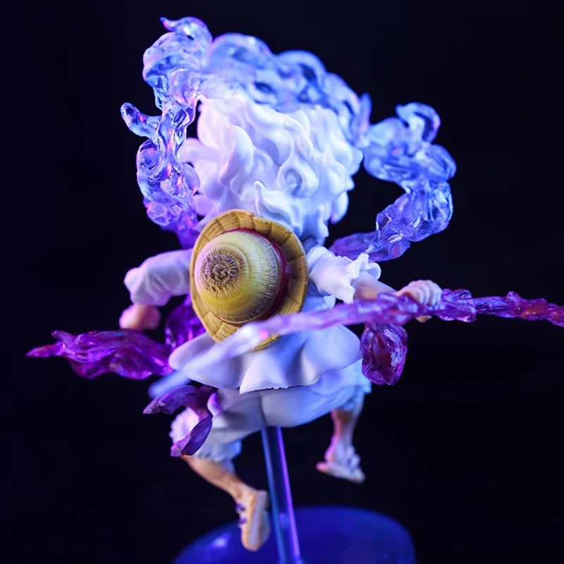 פיגורת אקשן One Piece לופי Gear 5 אל השמש ניקה 10 ס״מ (One Piece Luffy Gear 5 Sun God Nika 10cm Action Figure) 6