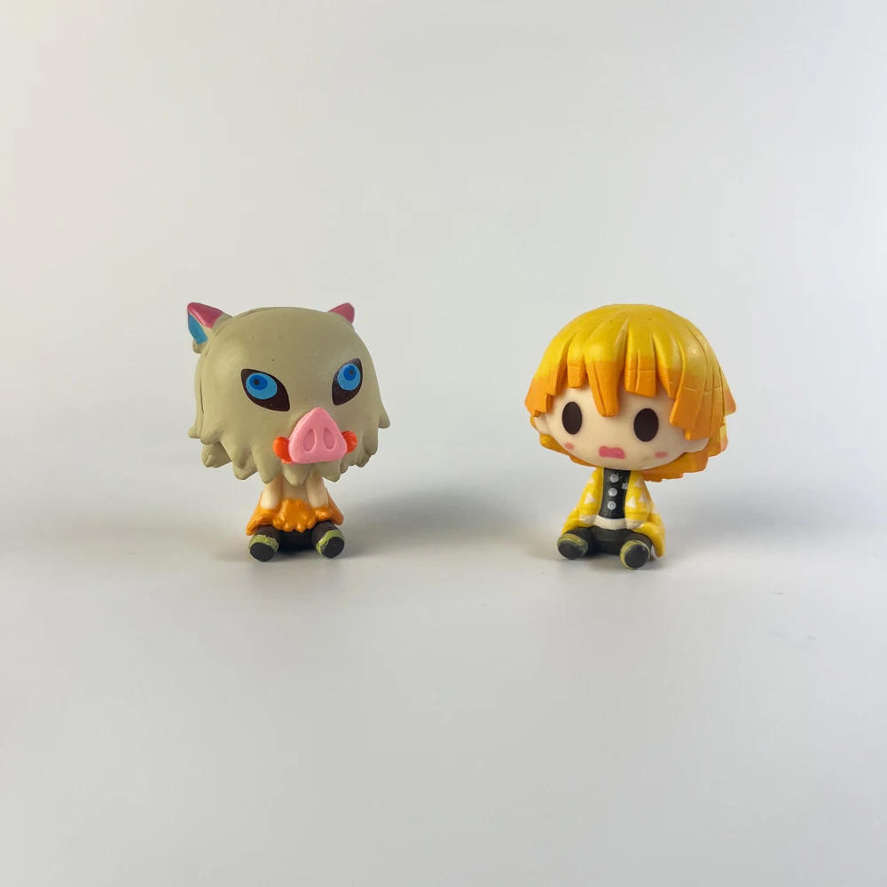 סט דמויות מיני PVC של Demon Slayer (4 יח׳) (Demon Slayer Characters Mini PVC Figurines Set (4pcs)) 6