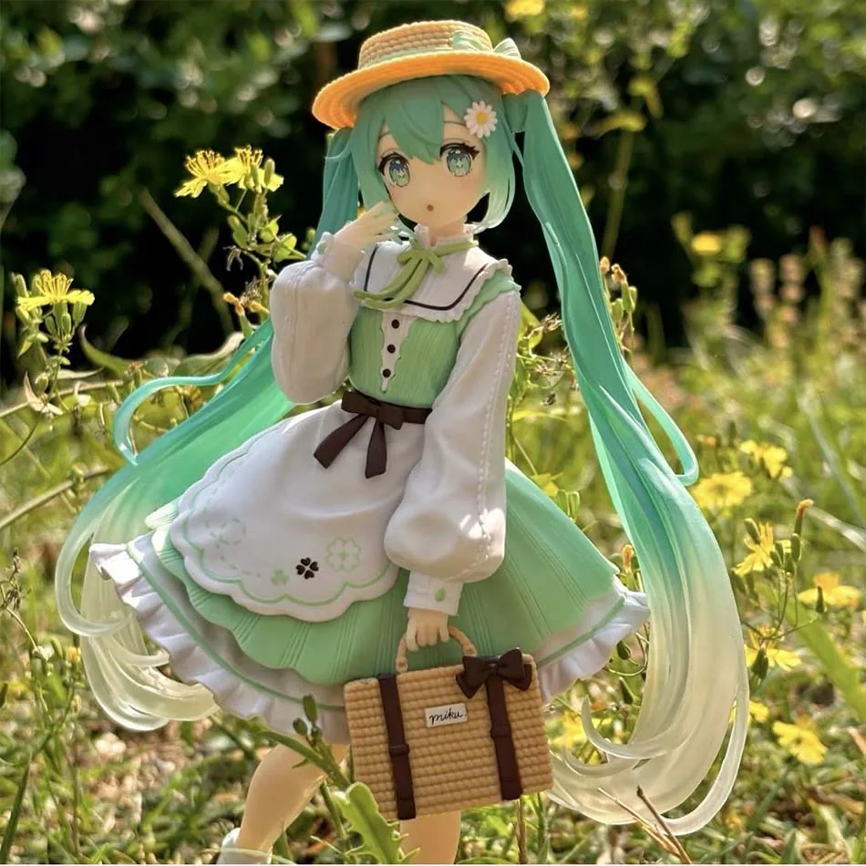 פסלון PVC של Vocaloid Hatsune Miku בסגנון Country בגובה 20 ס״מ (Vocaloid Hatsune Miku Country PVC Figure Doll 20cm) 4