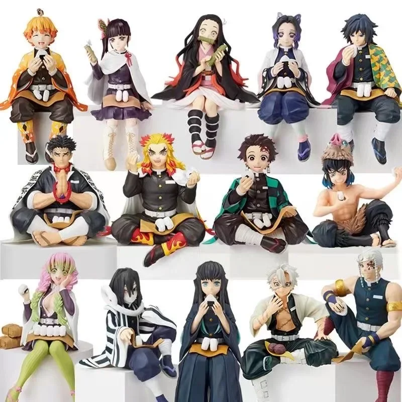 ערכת בובות פעולה Demon Slayer טנג'ירו וחברים (SS) (Demon Slayer Tanjirou & Friends Action Figures Set (SS)) 2