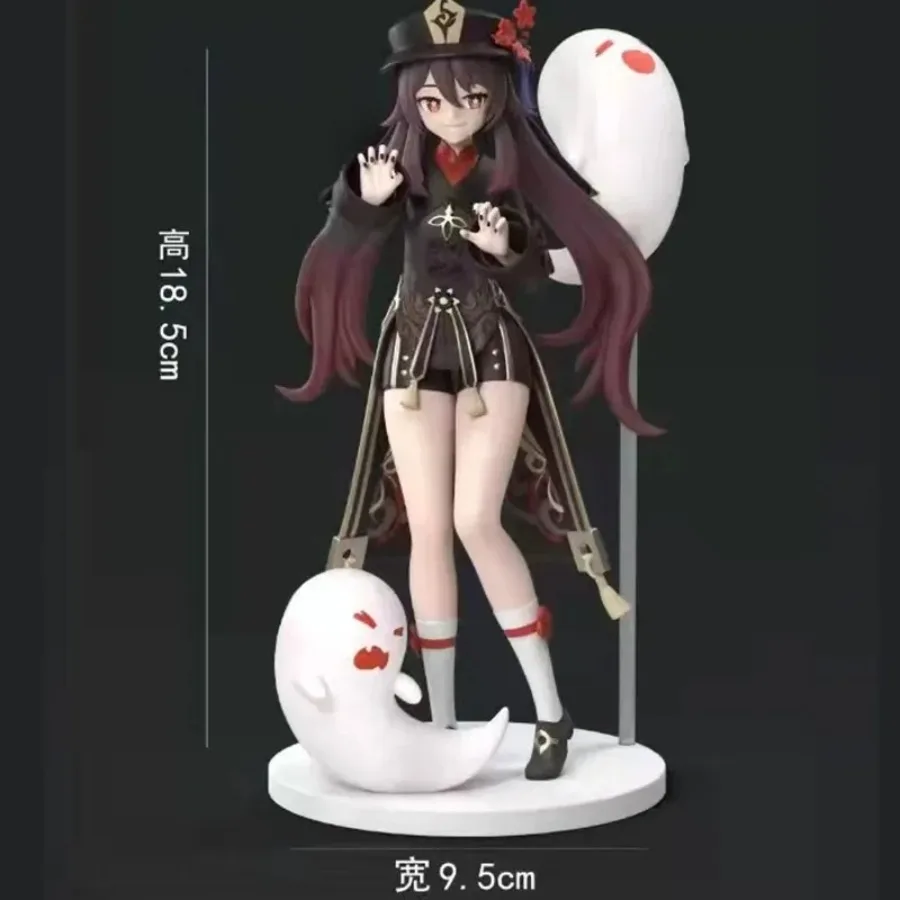 Genshin Impact דמות הו טאו לשולחן PVC 20 ס"מ (Genshin Impact Hu Tao Figure Desktop PVC Model 20cm) 6