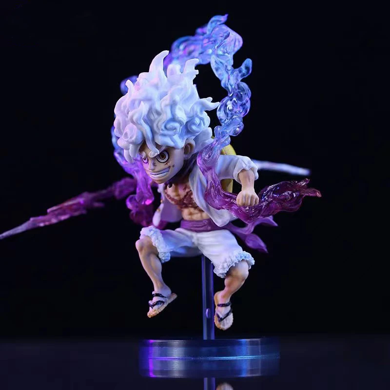 פיגורת אקשן One Piece לופי Gear 5 אל השמש ניקה 10 ס״מ (One Piece Luffy Gear 5 Sun God Nika 10cm Action Figure) 3