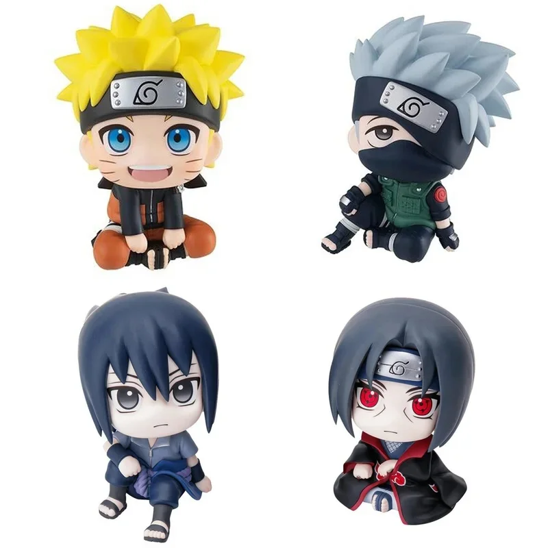 Naruto Q Version PVC Figures Set 9cm: Sasuke Kakashi Itachi 6