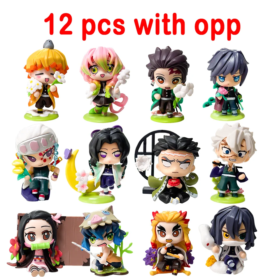 Demon Slayer טנג'ירו קמאדו ונזוקו סט דמות Blind Box 6-8 ס״מ (Demon Slayer Tanjiro Kamado & Nezuko Blind Box Figure Set 6-8cm) 5