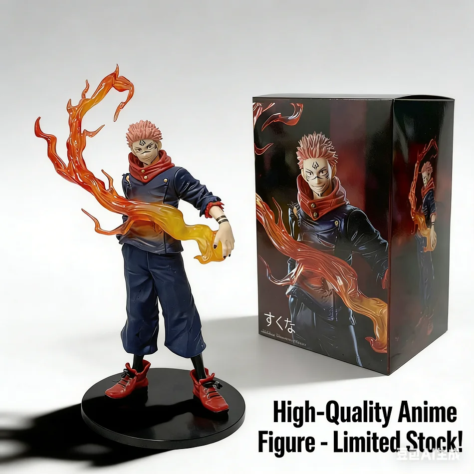 Jujutsu Kaisen דמות פעולה איטאדורי יוג'י PVC 21cm (Jujutsu Kaisen Itadori Yuji Action Figure PVC 21cm)