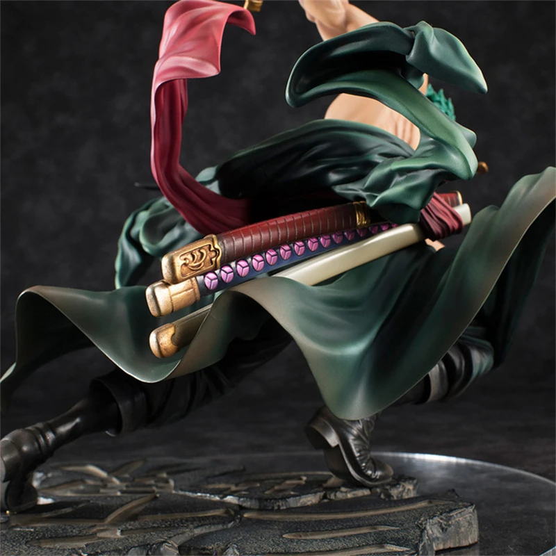 דמות אקשן One Piece רורונואה זורו בסגנון GK PVC 10cm (One Piece Roronoa Zoro GK PVC Action Figure 10cm) 3