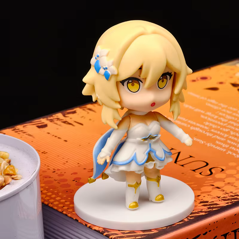 6pcs/set Genshin Impact Anime Figure 9