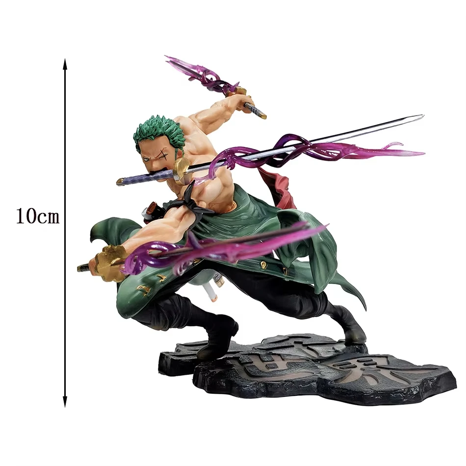 One Piece Roronoa Zoro GK Action Figure 10cm 6