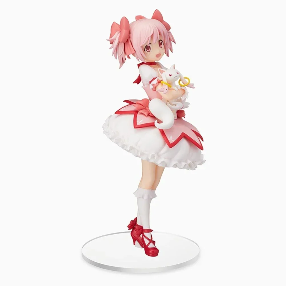 סט פיגורות Puella Magi Madoka Magica קנאמה מדוקה ואקמי הומורה 22 ס״מ (Puella Magi Madoka Magica Kaname Madoka & Akemi Homura Figure Set 22cm) 5
