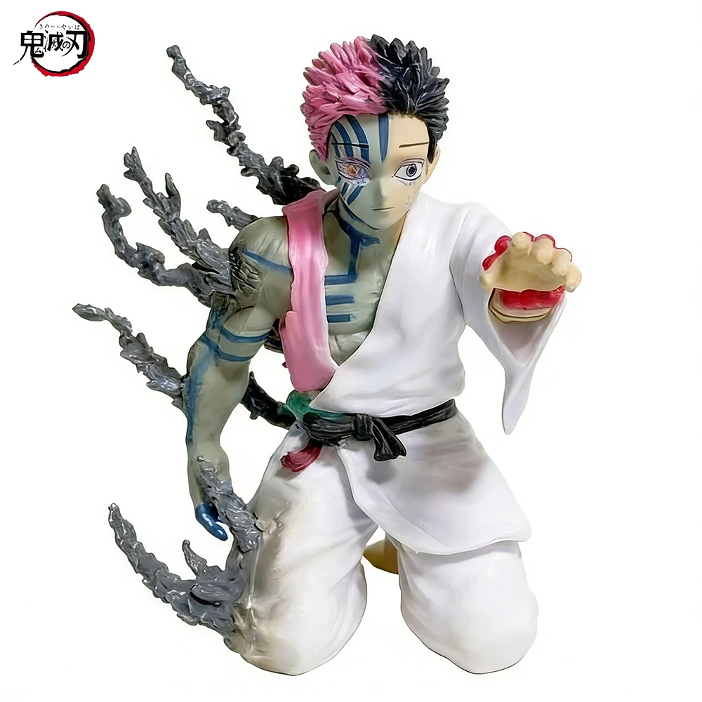 Demon Slayer אקאזה פסלון PVC בגודל 14 ס״מ (Demon Slayer Akaza PVC Figure Model 14cm) 6