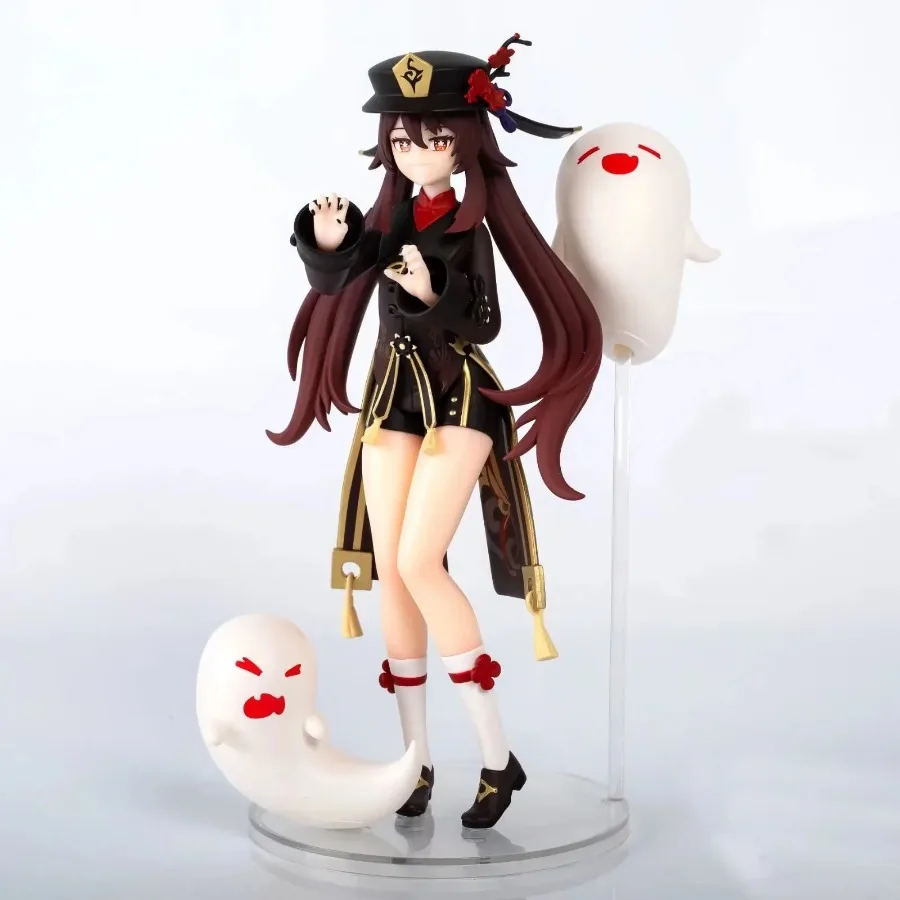 Genshin Impact Hu Tao Figure Desktop PVC Model 20cm