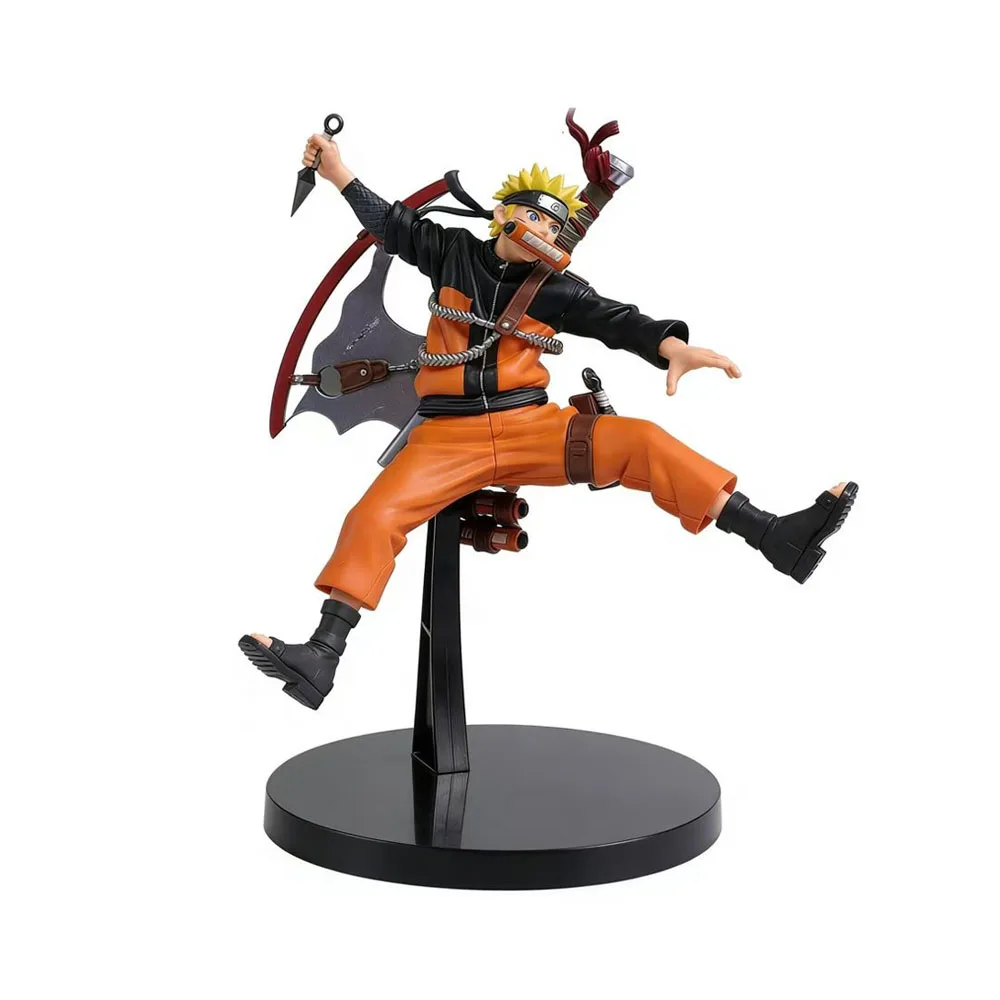 סט פיגורות אקשן Naruto Shippuden מ-PVC (המידות משתנות) (Naruto Shippuden Naruto Action Figure Set PVC (Size varies))