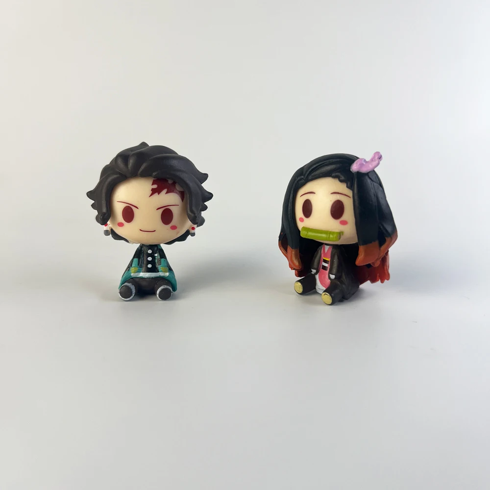 סט דמויות מיני PVC של Demon Slayer (4 יח׳) (Demon Slayer Characters Mini PVC Figurines Set (4pcs)) 5