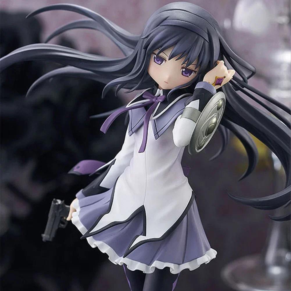 סט פיגורות Puella Magi Madoka Magica קנאמה מדוקה ואקמי הומורה 22 ס״מ (Puella Magi Madoka Magica Kaname Madoka & Akemi Homura Figure Set 22cm) 3