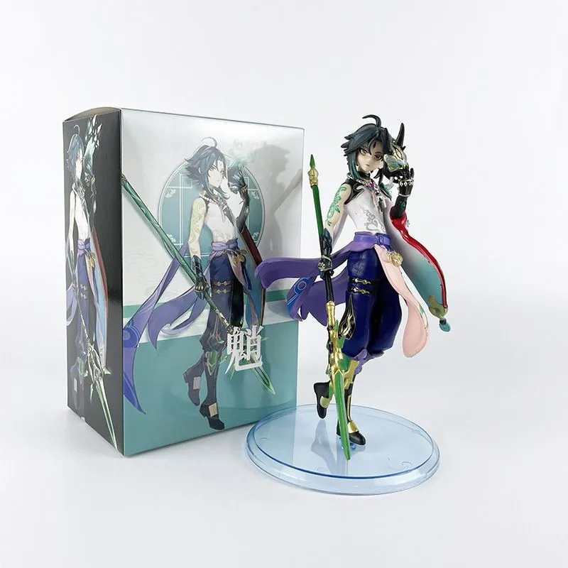 Фигурка-экшен Сяо Бдительный Якша из Genshin Impact, 17 см (Genshin Impact Xiao Vigilant Yaksha Action Figure, 17cm) 6