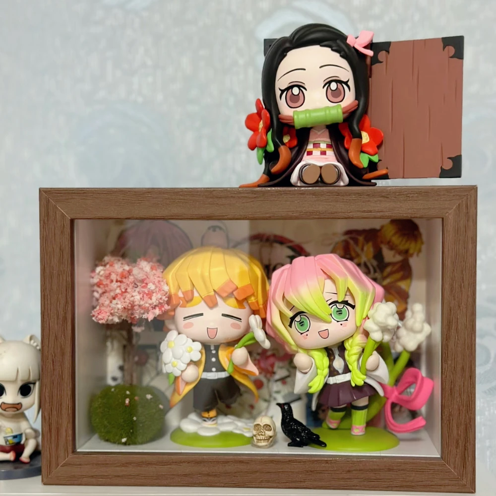 Demon Slayer סט דמויות PVC בסגנון Q (12 דגמים) – מידה (Demon Slayer Q-Style PVC Figure Set (12 Styles) – Size) 2