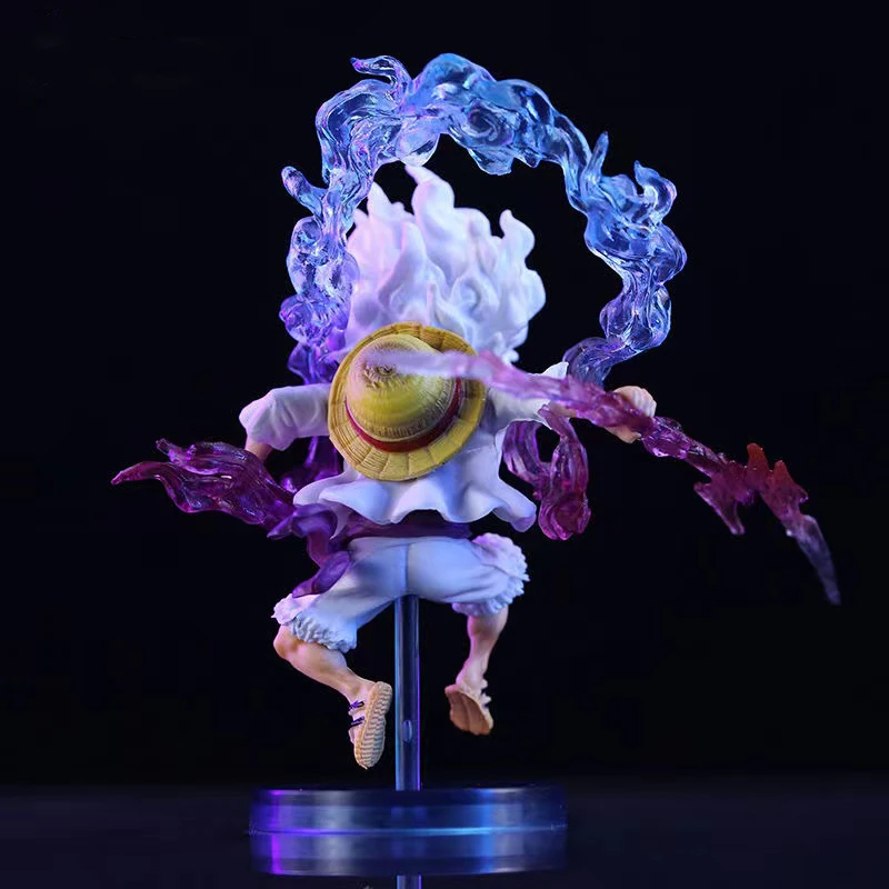 פיגורת אקשן One Piece לופי Gear 5 אל השמש ניקה 10 ס״מ (One Piece Luffy Gear 5 Sun God Nika 10cm Action Figure) 4