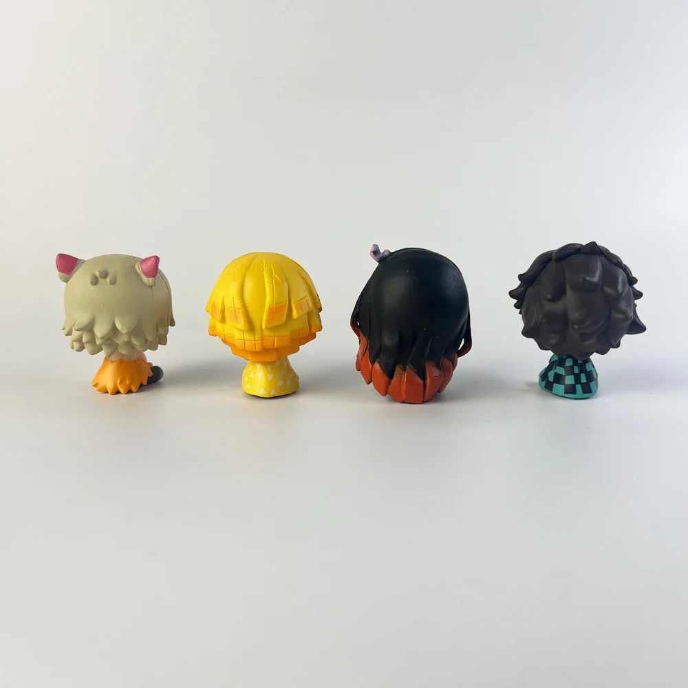 סט דמויות מיני PVC של Demon Slayer (4 יח׳) (Demon Slayer Characters Mini PVC Figurines Set (4pcs)) 4
