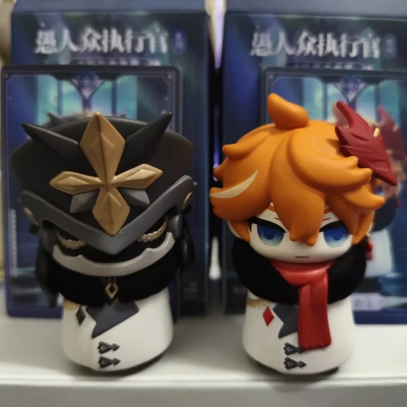 Genshin Impact Fatui Harbinger Blind Box Q Version Figures, 7–8cm 3