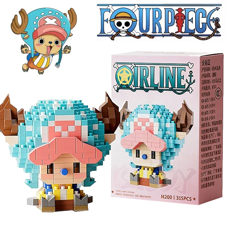 One Piece Luffy Sun God Nika Micro Building Blocks Set 4