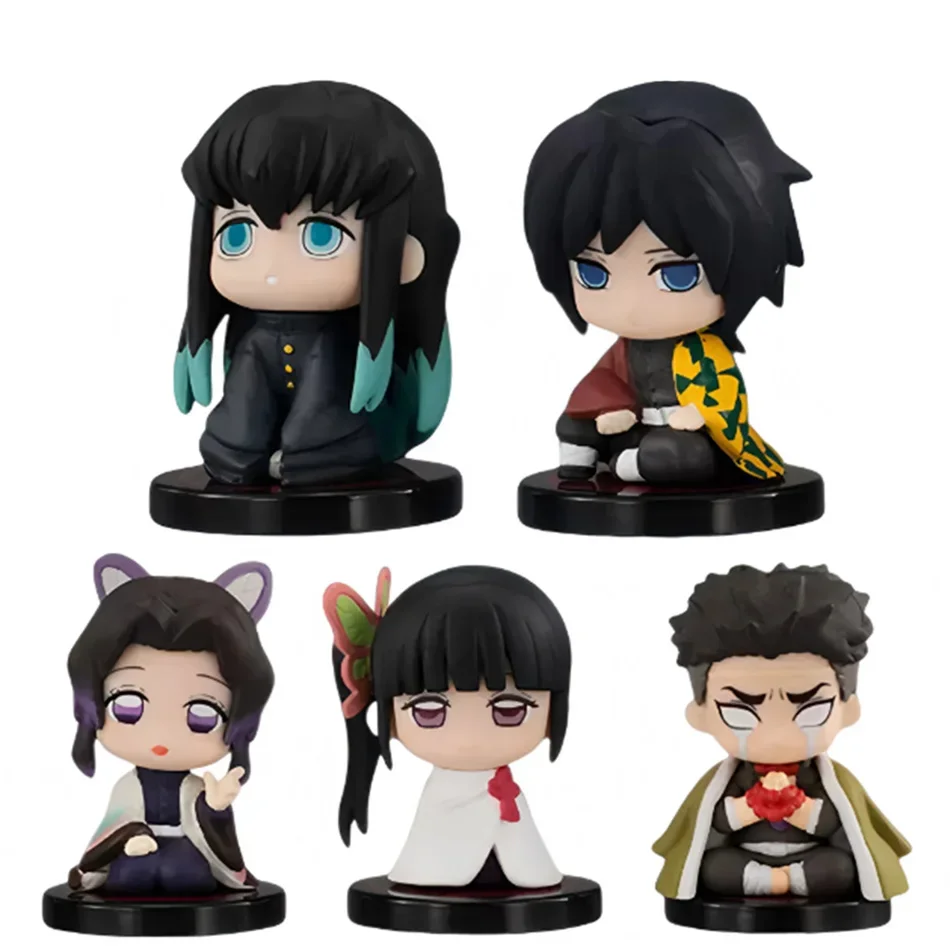 Demon Slayer Q Version Character Set (10pcs) Sitting Figures 2