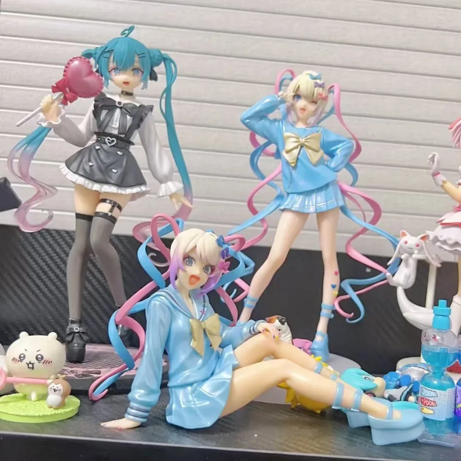 Needy Girl Overdose Ame Character Figure with Cat - Premium PVC Collectible 2