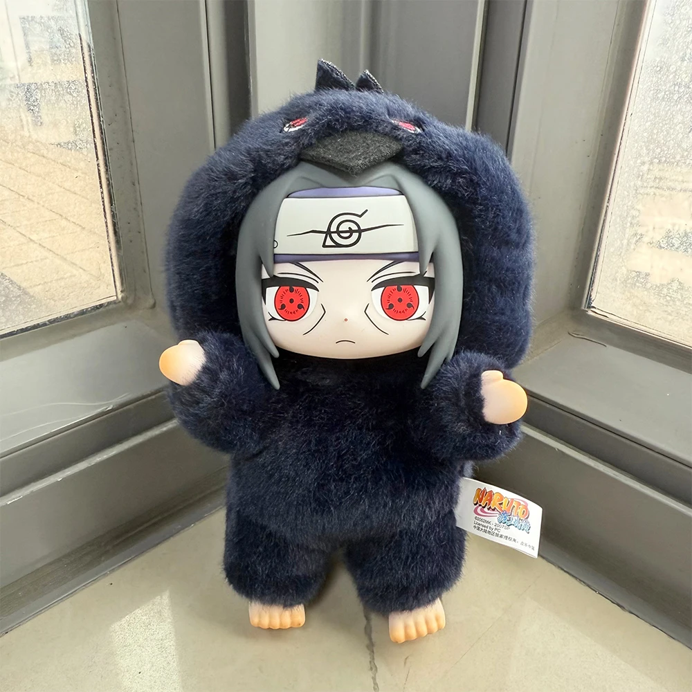 דמות ויניל בליינד בוקס סאסוקה מ-Naruto בגודל 14 ס (Naruto Sasuke Vinyl Plush Blind Box Figure 14cm) 5