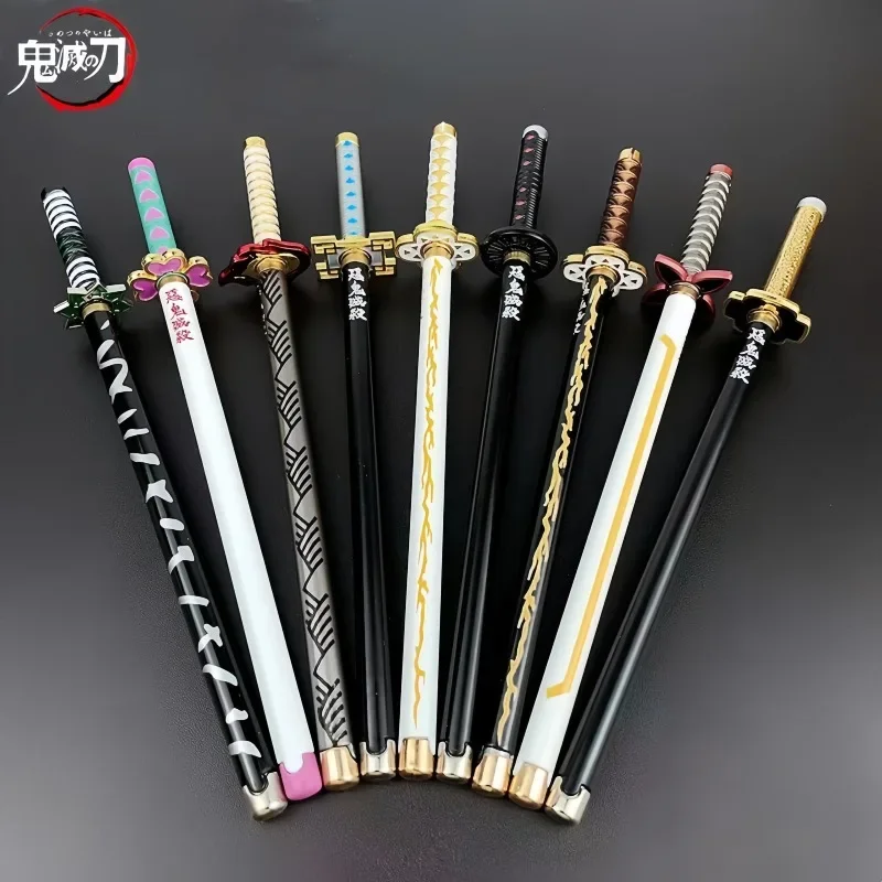 Demon Slayer Anime Gel Pen Sword Prop, Refillable (Size) 3