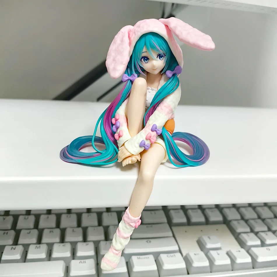 פיגורת האצונה מיקו Noodle Stopper - Rabbit Pajamas 15 ס״מ (Hatsune Miku Noodle Stopper Figure - Rabbit Pajamas 15cm) 4