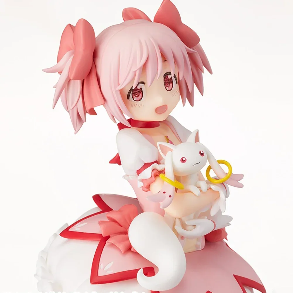 סט פיגורות Puella Magi Madoka Magica קנאמה מדוקה ואקמי הומורה 22 ס״מ (Puella Magi Madoka Magica Kaname Madoka & Akemi Homura Figure Set 22cm) 6