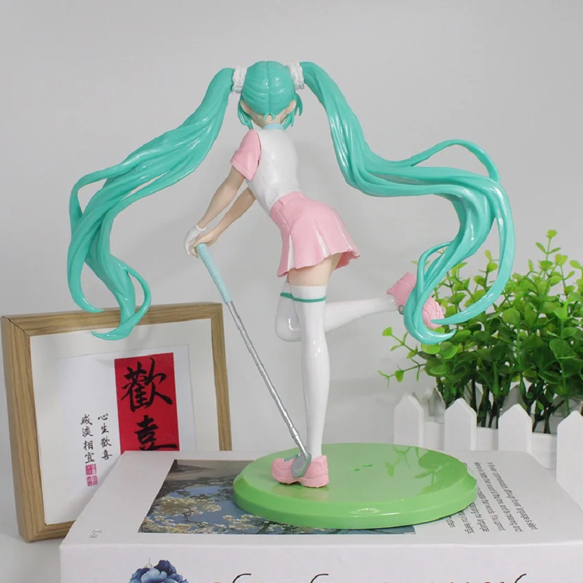 Фигурка аниме Hatsune Miku в стиле cheerleader, 18 см, PVC+ABS (Hatsune Miku Anime Figure Cheerleader Style 18cm PVC+ABS) 4