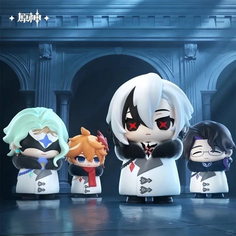 Genshin Impact Fatui Harbinger Blind Box Q Version Figures, 7–8cm 4