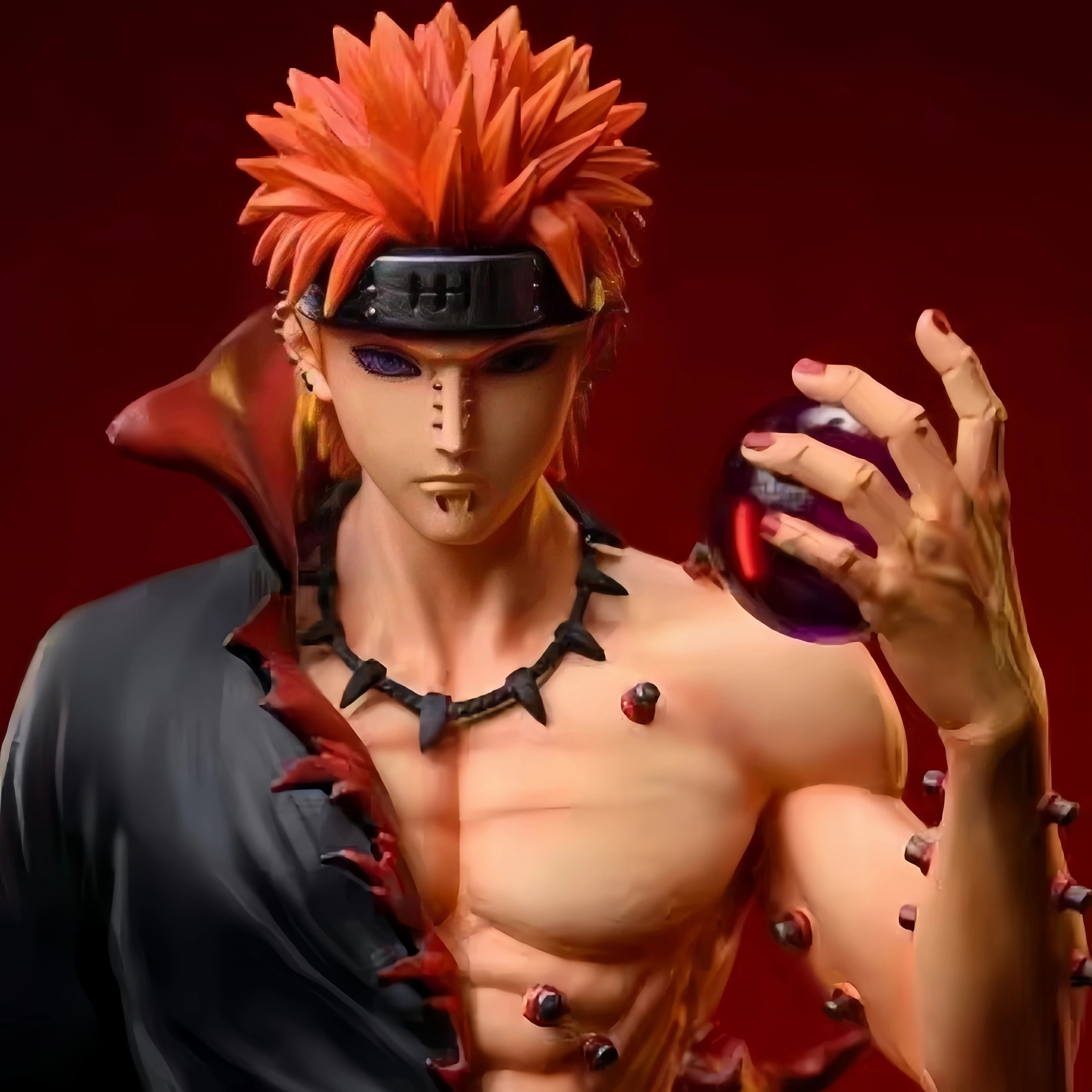 Naruto Pain PVC Figure, Anime Collectible 23cm/9in 5