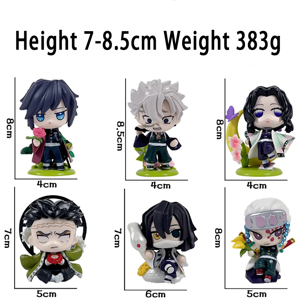 Demon Slayer טנג'ירו קמאדו ונזוקו סט דמות Blind Box 6-8 ס״מ (Demon Slayer Tanjiro Kamado & Nezuko Blind Box Figure Set 6-8cm) 4