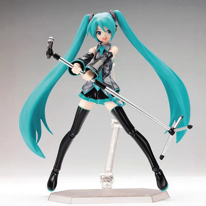 פיגורת הצאצום מיקו Figma 014 מפרקית (Hatsune Miku Figma 014 Articulated Figure) 2