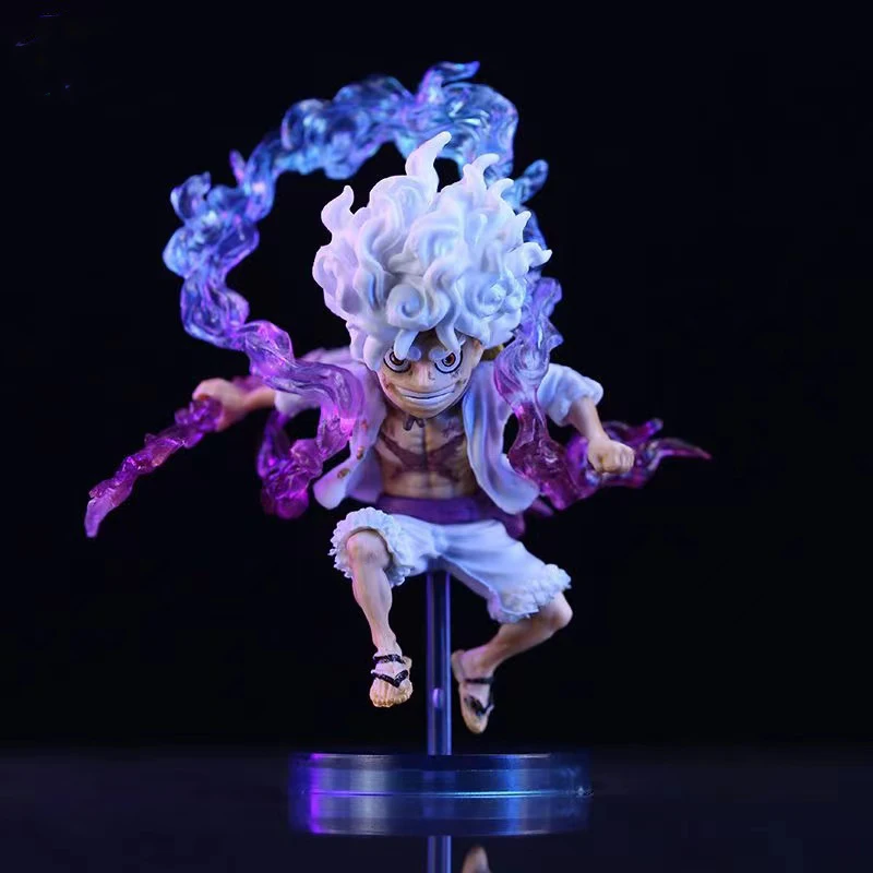 פיגורת אקשן One Piece לופי Gear 5 אל השמש ניקה 10 ס״מ (One Piece Luffy Gear 5 Sun God Nika 10cm Action Figure) 2