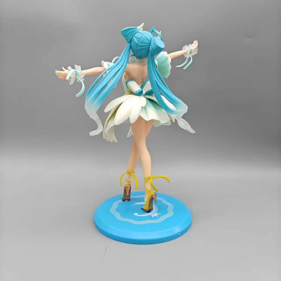 Фигурка аниме Hatsune Miku в стиле cheerleader, 18 см, PVC+ABS (Hatsune Miku Anime Figure Cheerleader Style 18cm PVC+ABS) 6
