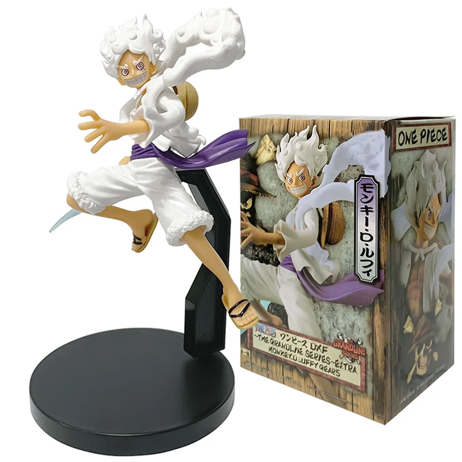 One Piece מונקי די לופי Nika דמות פעולה PVC 18cm (One Piece Monkey D. Luffy Nika PVC Action Figure 18cm)