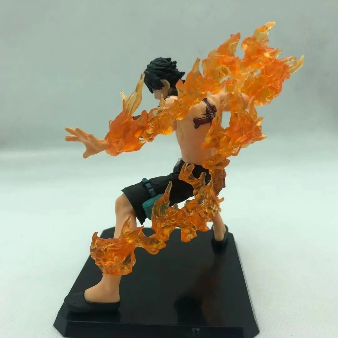 דמות פעולה One Piece פורטגאס די. אס - קרב עם אפקט אש PVC (One Piece Portgas D. Ace Battle Fire Action Figure PVC Model) 6
