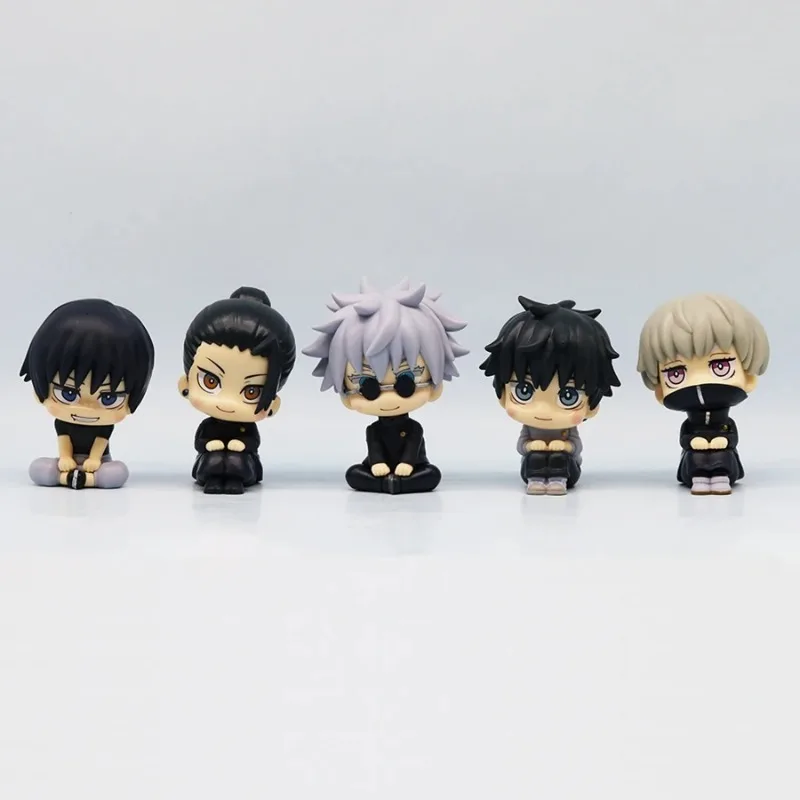 Фигурка Jujutsu Kaisen Сатору Годзё в стиле Q «Look Up», 10см (Jujutsu Kaisen Satoru Gojo Q Version Look Up Figure 10cm) 6
